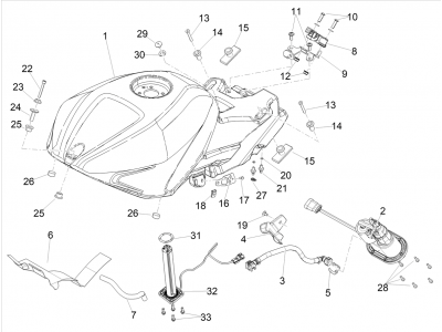 Ρεζερβουάρ βενζίνης